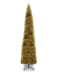 National Tree 14' Kingswood Fir Pencil Tree with 1300 Clear Lights