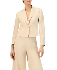 Ivonne Women's Tailored Single-Button Blazer