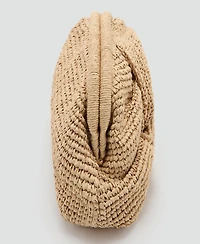 Mango Women's Natural Fibre Handbag