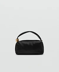 Mango Women's Metallic Detail Handbag