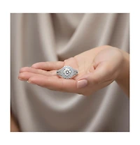 Sterling Silver Cubic Zirconia Statement Ring