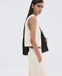 Mango Women's Chain Detail Top