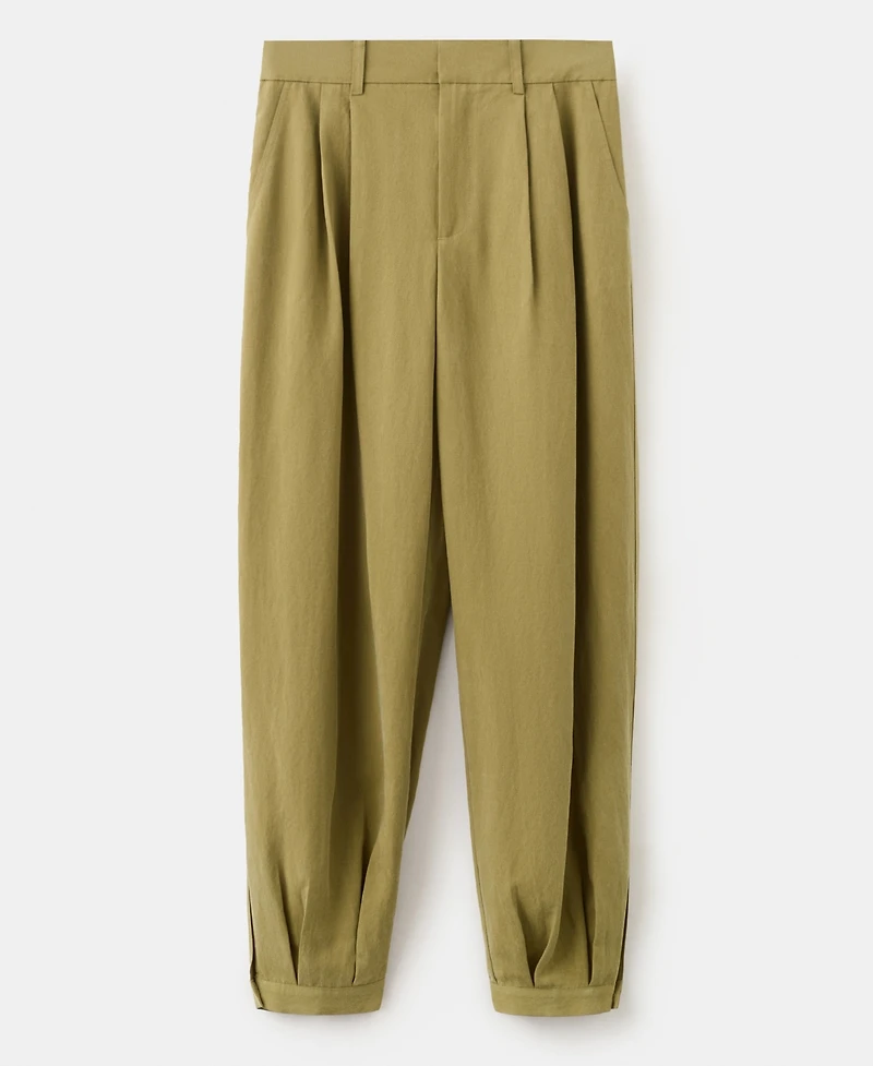 Mango Women's Lyocell Baggy Pants