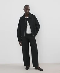 Mango Women's Barrel Cotton Pants