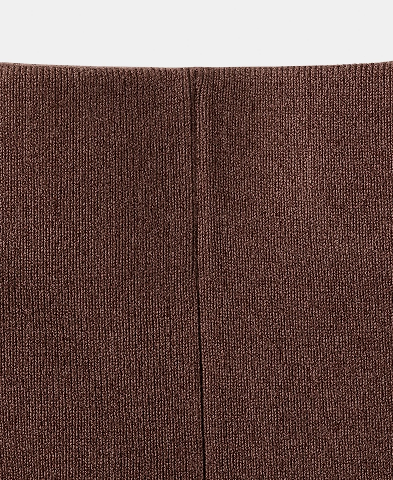 Mango Women's Slit Hem Leggings