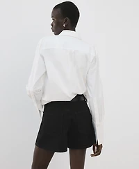 Mango Women's Straight Denim Shorts