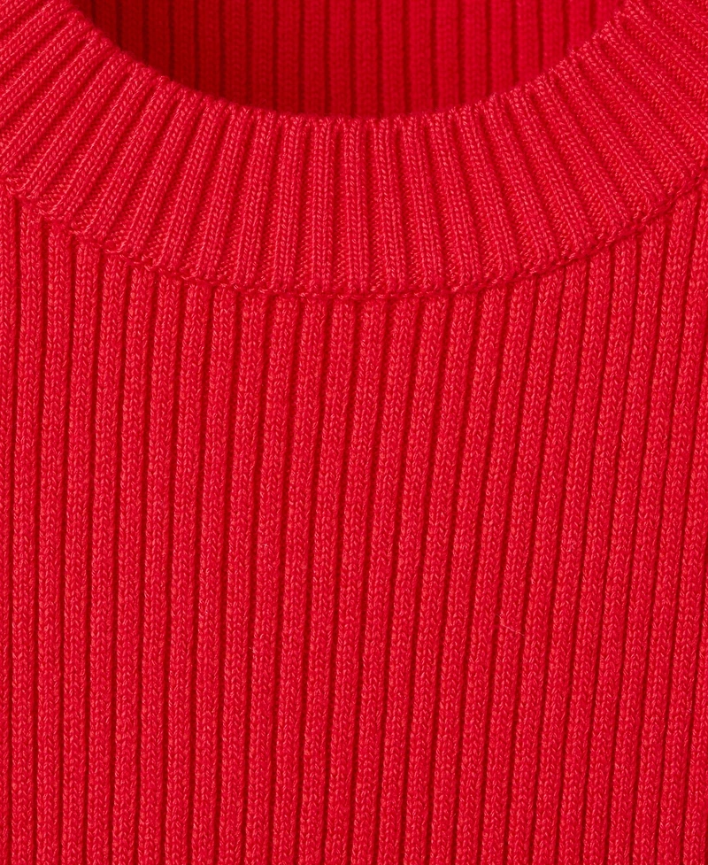 Mango Women's Striped Knit Top