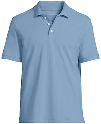 Lands' End Men's Short Sleeve Performance Mesh Pique Polo