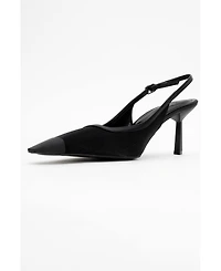 Prologue Shoes Women's Alive Satin Pointed Toe Pump