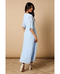 Oasis Women's Occasion Pleated Midi Dress