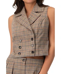 Ivonne Women's Short Double-Breasted Vest