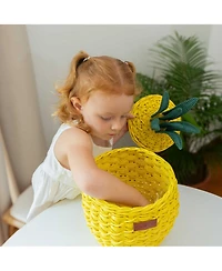 Momiji Pineapple Handcrafted Rattan Storage Basket