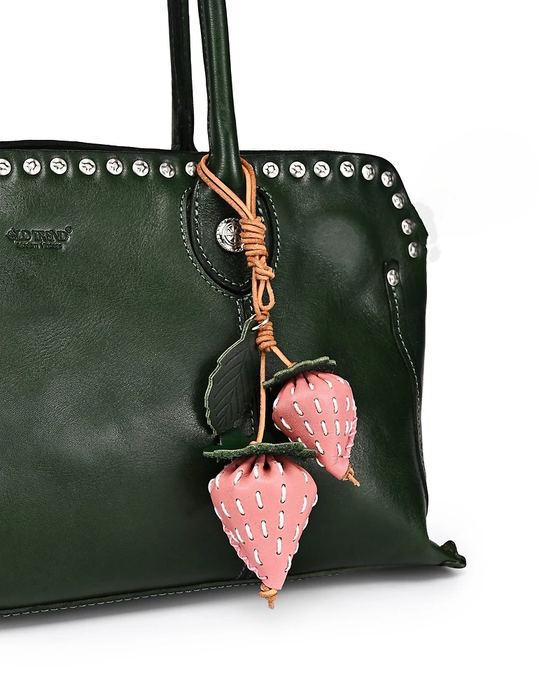 Old Trend Strawberry Mini Handcrafted Botanical Fruit Charm