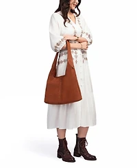 Old Trend Hydrangea Medium Hobo Bag