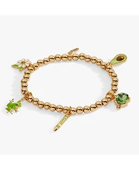 Alex and Ani Crayola Forest Green Charm Stretch Bracelet