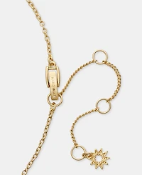 Lauren Ralph Lauren Crystal & Imitation Pearl Layered Statement Necklace, 18" + 3" extender