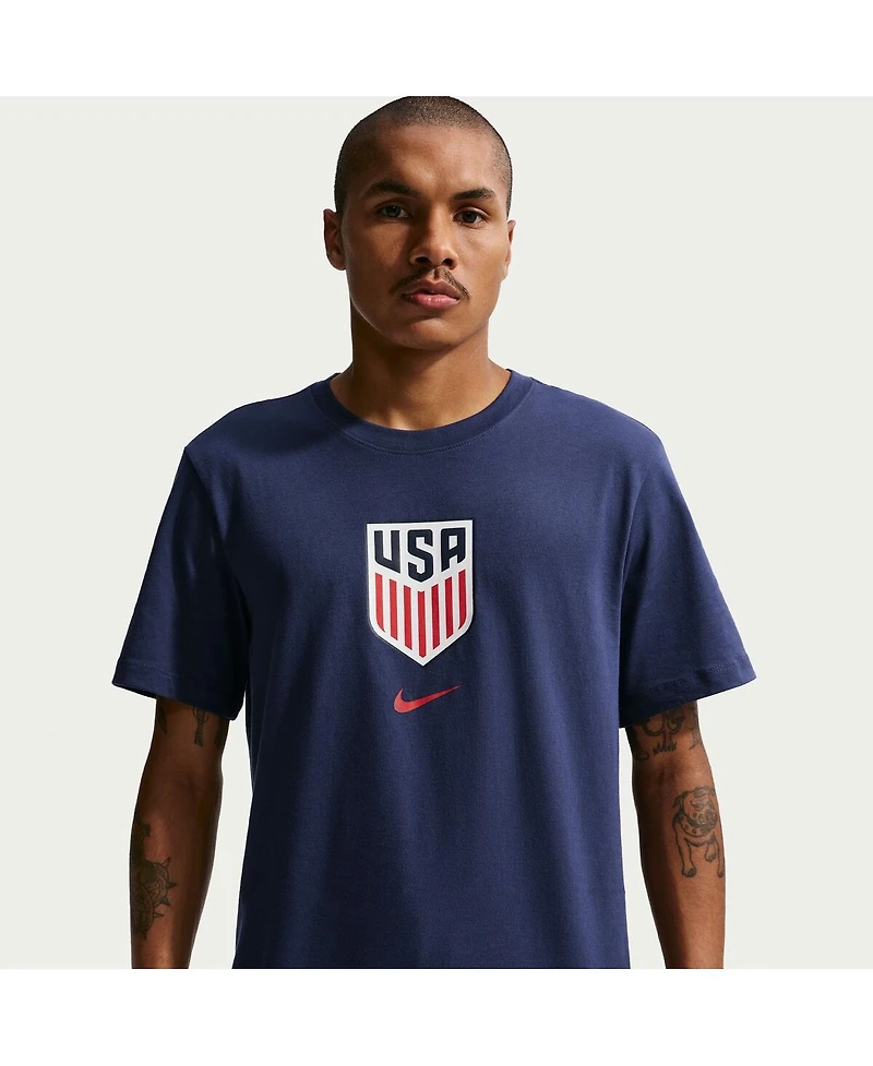 Nike Men's Navy Usmnt Crest T-Shirt