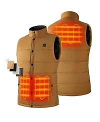 ororo Men's PuffLyte 3-Zone Heated Lightweight Vest