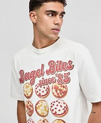 Mode of One Men's Relaxed-Fit Bagel Bites Graphic T-Shirt, Macy's Exclusive