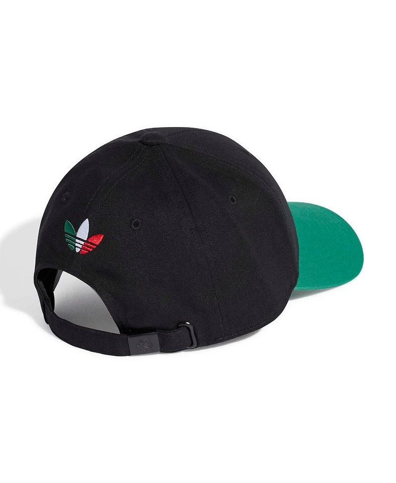 Adidas Men's and Women's Black/Green Mexico National Team Eagle Baseball Adjustable Hat