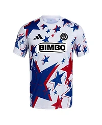 Adidas Men's White Philadelphia Union 2026 Americana Pre-Match Jersey