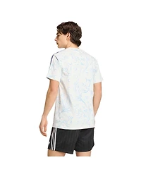 Adidas Men's White Argentina National Team All Over Printed T-Shirt