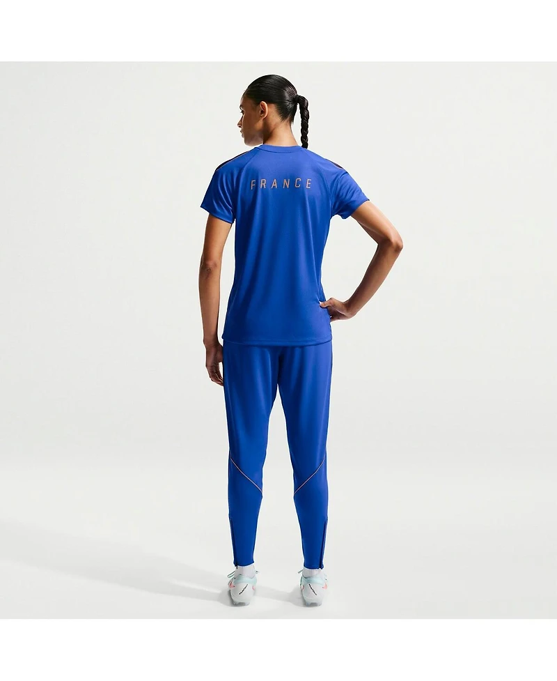 Nike Women's Blue France National Team 2026 Strike Dri-fit Top