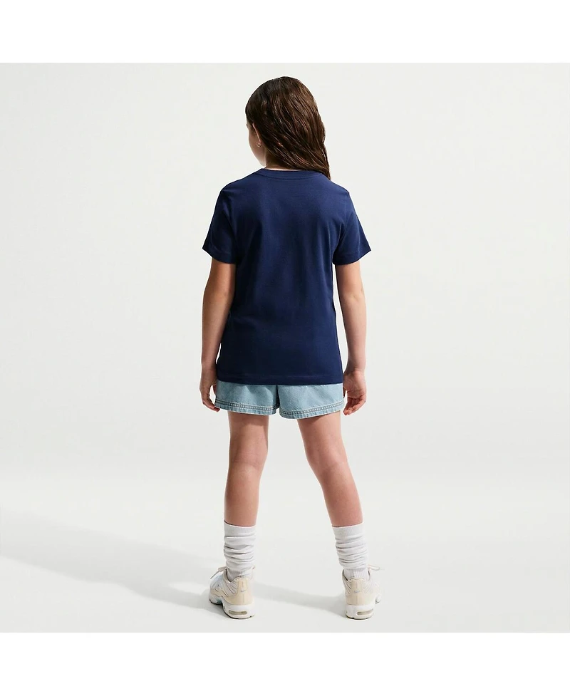 Nike Big Boys and Girls Blue Norway National Team Crest T-Shirt