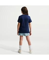 Nike Big Boys and Girls Blue Norway National Team Crest T-Shirt