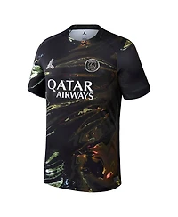 Jordan Men's Black Paris Saint-Germain 2025/26 Night Edition Stadium Replica Jersey