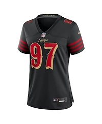 Nike Women's Nick Bosa Black San Francisco 49ers 2025 Rivalries Collection Game Jersey