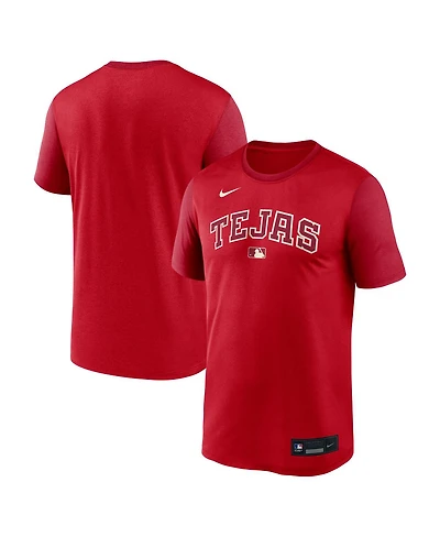 Nike Men's Red Texas Rangers 2026 City Connect Authentic Collection Legend Dri-fit T-Shirt
