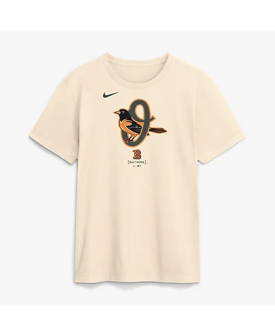 Nike Men's Cream Baltimore Orioles 2026 City Connect Large Logo T-Shirt