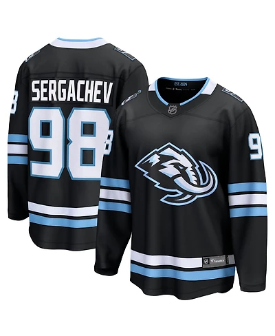 Fanatics Men's Mikhail Sergachev Black Utah Mammoth Home Breakaway Player Jersey