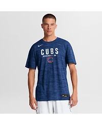 Nike Men's Royal Chicago Cubs Authentic Collection Velocity Dri-fit T-Shirt
