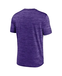 Nike Men's Purple Colorado Rockies Authentic Collection Velocity Dri-fit T-Shirt