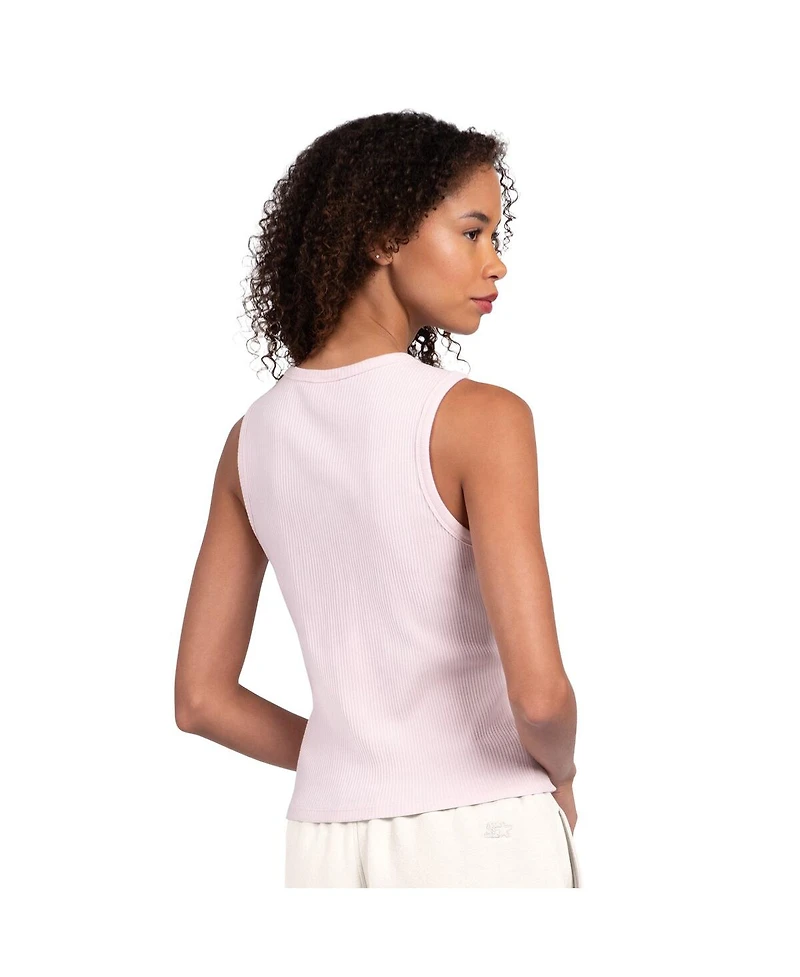Starter Women's Light Pink Arizona Diamondbacks Pastels Ribbed Tank Top