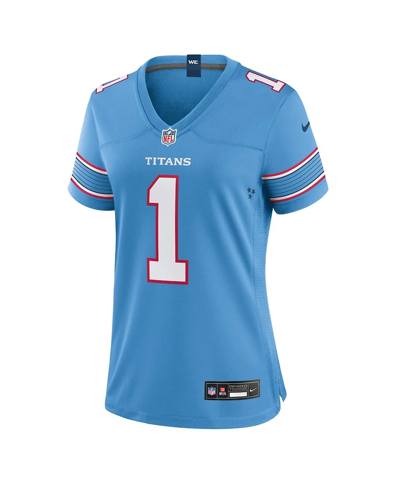 Nike Women's Cameron Ward Light Blue Tennessee Titans Game Jersey