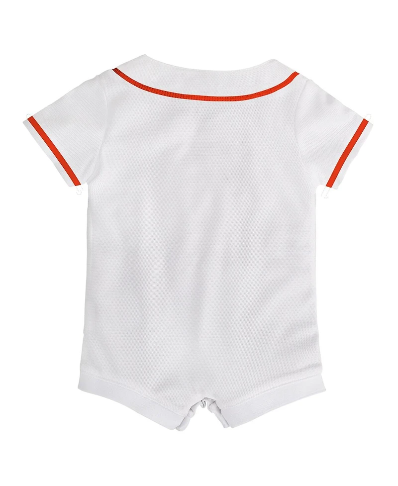 Nike Baby Boys and Girls White Houston Astros Home Replica Romper Jersey