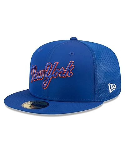 New Era Men's Royal York Mets 2026 Batting Practice 59FIFTY Fitted Hat