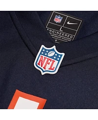 Nike Men's Kyle Monangai Navy Chicago Bears Team Game Jersey
