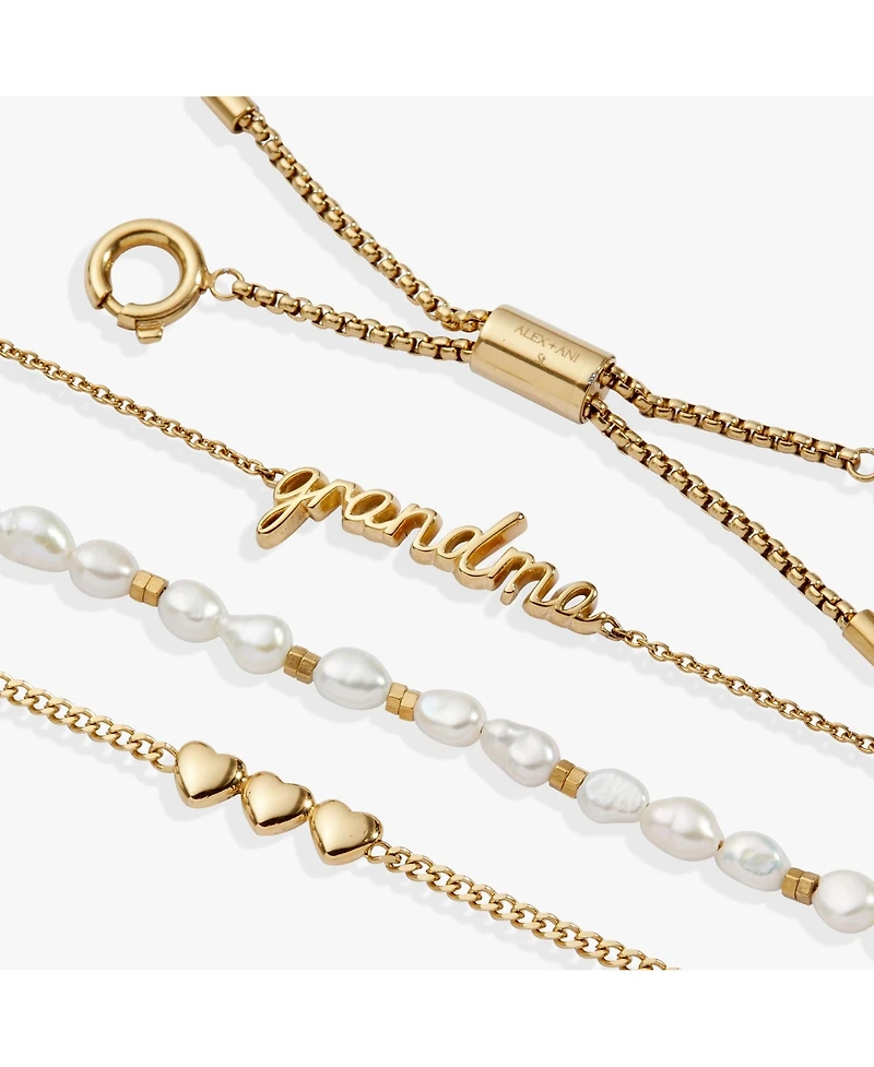 Alex and Ani Grandma 'Home Is Where The Heart Is' Stranded Bracelet Set