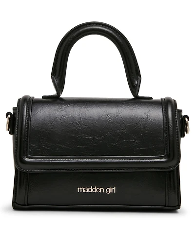 Madden Girl Davina Mini Top Handle Satchel Handbag