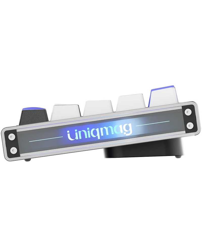 Uniqmag UQ68 High Precision Magnetic Switch Springless Rgb Tkl Gaming Keyboard for Pc