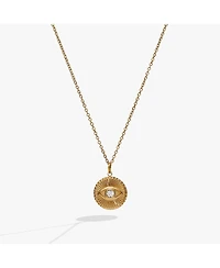Alex and Ani Evil Eye Crystal Pendant Necklace