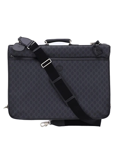Pre-Owned Gucci Retro Interlocking G Garment Bag Gg Coated Canvas