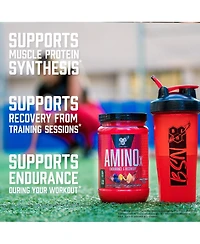 Bsn Amino X Muscle Recovery and Endurance Powder with BCAAs, 10 Grams of Amino Acids, Keto Friendly, Caffeine Free, Flavor: Fruit Punch, 70 servings