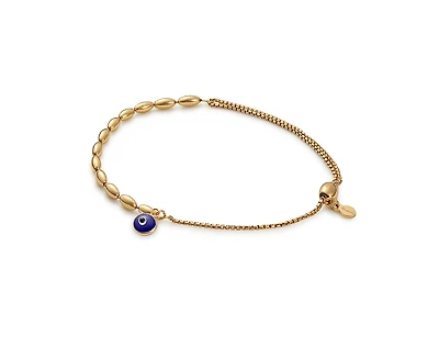 Alex and Ani Evil Eye Pull Chain Bracelet