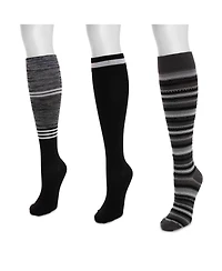 Women's 3 Pair Pack Compression Socks