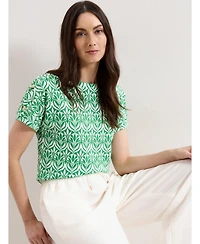 Phase Eight Women's Suzie Short Sleeve Boat Neck Top